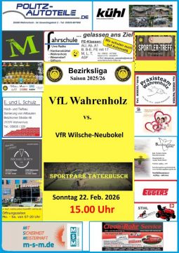 @ Start ins Spieljahr 2026...